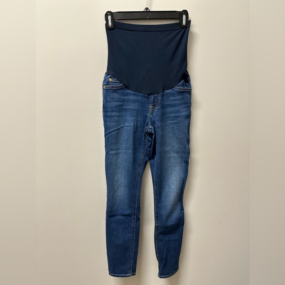 7 for all Mankind Maternity Skinny Jeans - Picture 3 of 5